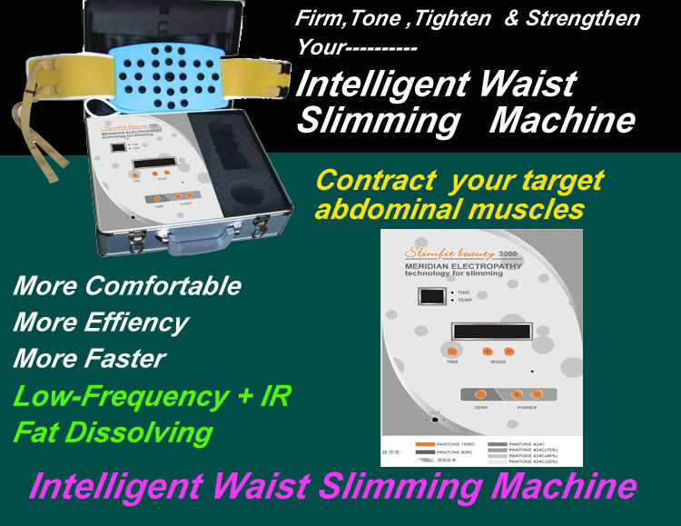 DW-3000 - Waist Trimmer Weight Loss Belt Beauty Machine Fat Loss - mychway