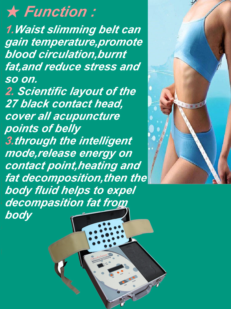 DW-3000 - Waist Trimmer Weight Loss Belt Beauty Machine Fat Loss - mychway