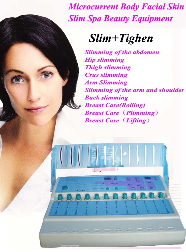 MC-2000 - Microcurrent Facial Skin Body Slim Beauty Equipment Spa - mychway