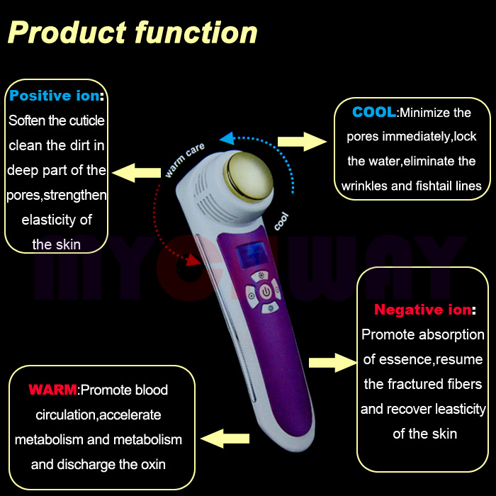 MSSK-0802 - Microcurrent Ion Skin Rejuvenation Massager Beauty Spa - mychway MSSK-0802 - Microcurrent Ion Skin Rejuvenation Massager Beauty Spa - mychway