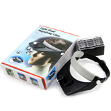 OT-LHMG - LED Head Lights Headlamp With Magnifying Glass