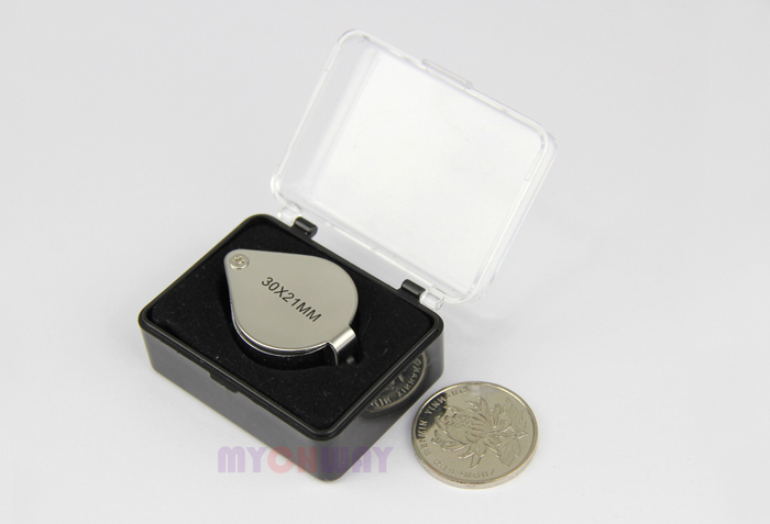 OT-MG001 - 30x 21mm Jewelers Eye Loupe Magnifier Magnifying Glass - mychway