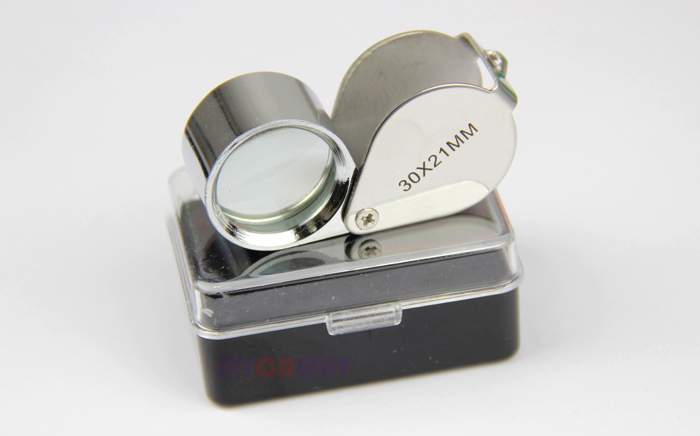 OT-MG001 - 30x 21mm Jewelers Eye Loupe Magnifier Magnifying Glass - mychway