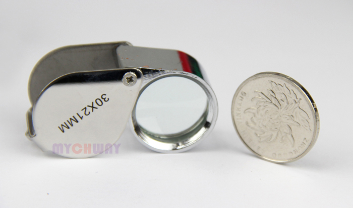 OT-MG001 - 30x 21mm Jewelers Eye Loupe Magnifier Magnifying Glass - mychway