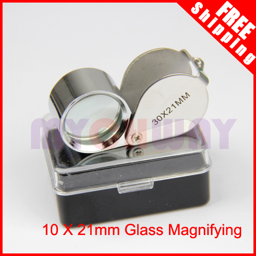 OT-MG001 - 30x 21mm Jewelers Eye Loupe Magnifier Magnifying Glass - mychway