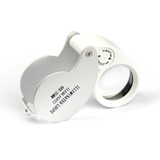 40x -25mm jeweler loupe magnifying glass with led light - mychway