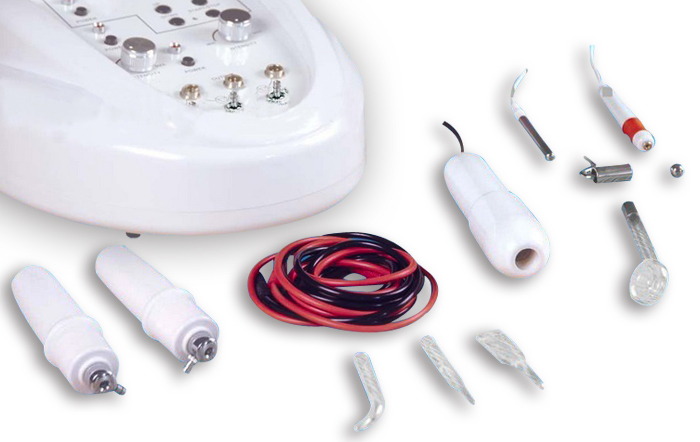 SKNV-401 - 4 In 1 Galvanic High Frequency Salon Facial Machine - mychway