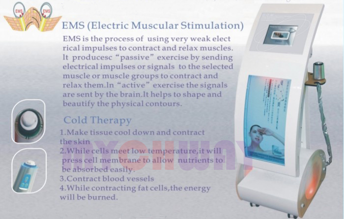 SR-Cell - Ems Cold Therapy Vacuum Skin Rejuvenation Slim Machine - mychway SR-Cell - Ems Cold Therapy Vacuum Skin Rejuvenation Slim Machine - mychway