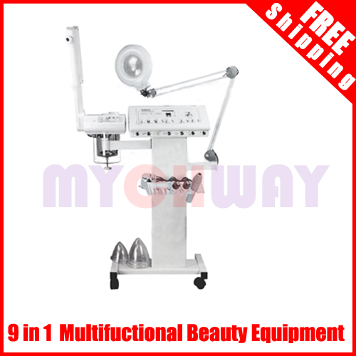 SR-F8800E - 9 In1 Ultrasonic Microcurrent Galvanic Vacuum Breast - mychway