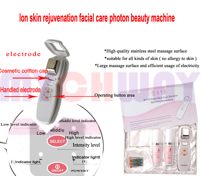 SR-LM01 - Ion Skin Rejuvention Facial Care Photon Beauty Machine - mychway