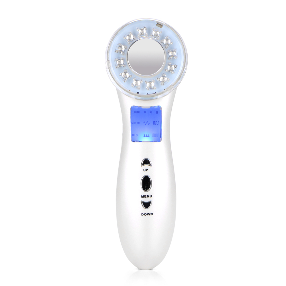 SR-LW-012 - Photo Rejuvenation Light Therapy 7color 3mhz Ultrasound - mychway