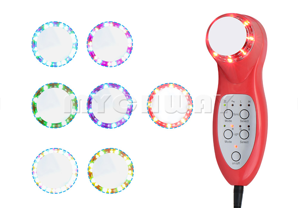 SR-LW013 - Photorejuvenation Light Therapy Color Ray Ultrasonic - mychway SR-LW013 - Photorejuvenation Light Therapy Color Ray Ultrasonic - mychway