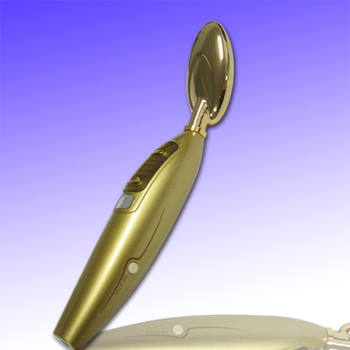 SR-MC02 - Ionic Golden Microwave Facial Beauty Spoon Skin Care - mychway