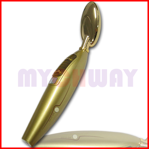 SR-MC02 - Ionic Golden Microwave Facial Beauty Spoon Skin Care - mychway