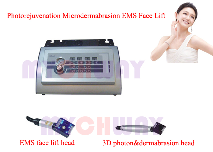 SR-P909 - 3d Photon Light Therapy Microdermabrasion Ems Face Lift - mychway