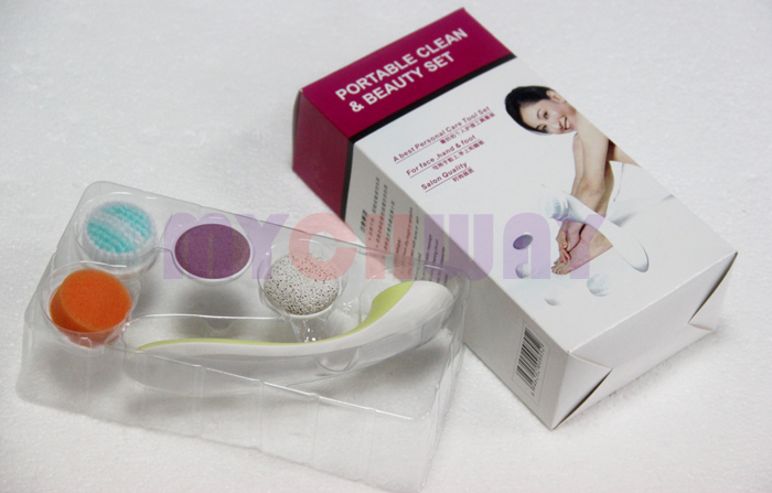 SRSK-0805 - New 4 In 1 Portable Clean Beauty Set For Skin Care - mychway SRSK-0805 - New 4 In 1 Portable Clean Beauty Set For Skin Care - mychway