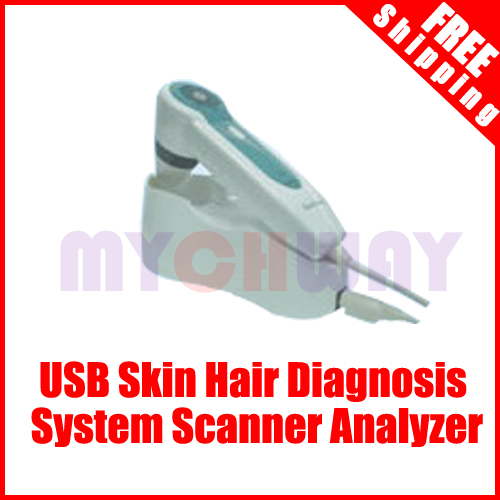 TS-6100U - Usb Skin Hair Diagnosis System Scanner Analyzer Machine - mychway