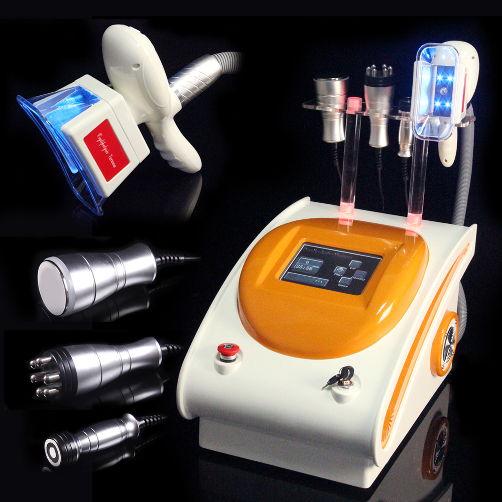 Orange 4IN1 Vacuum Cold Therapy 40k Cavitation Multipolar RF Slimming ...