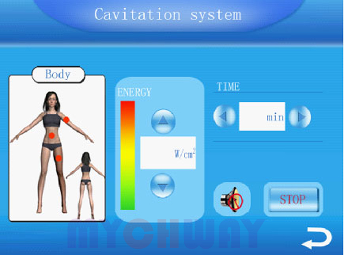 WL-C8 - Ultrasonic Cavitation Slimming +tripolar Rf Machine - mychway