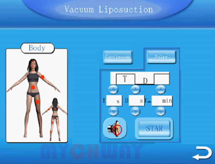WL-C8 - Ultrasonic Cavitation Slimming +tripolar Rf Machine - mychway
