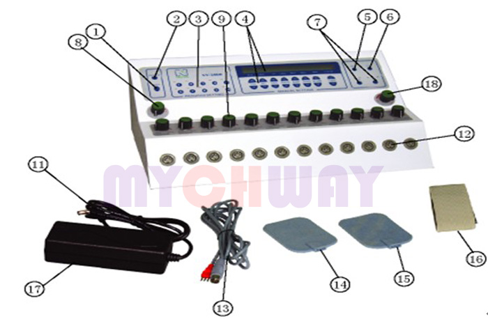 WL-NV2000X - Microcurrent Body Shaper Firm Tone Fitness Spa Machine - mychway WL-NV2000X - Microcurrent Body Shaper Firm Tone Fitness Spa Machine - mychway