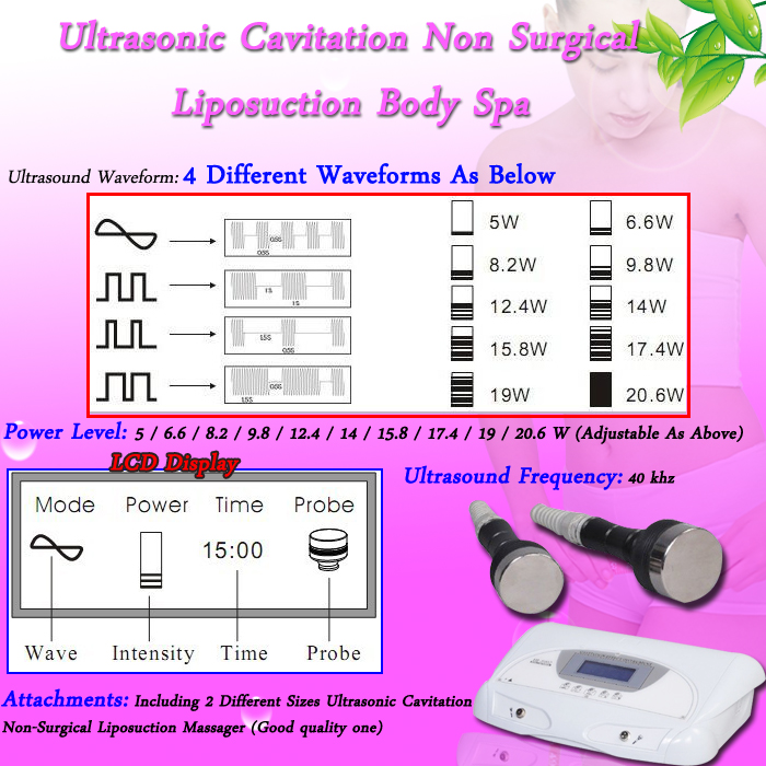 WL-SE01 - Ultrasonic Cavitation Non Surgical Liposuction Body Spa - mychway WL-SE01 - Ultrasonic Cavitation Non Surgical Liposuction Body Spa - mychway
