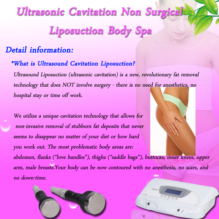 WL-SE01 - Ultrasonic Cavitation Non Surgical Liposuction Body Spa - mychway WL-SE01 - Ultrasonic Cavitation Non Surgical Liposuction Body Spa - mychway