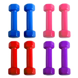 Womens Colorful Neoprene Hex Dumbells Home Workout