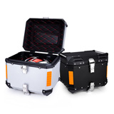 Motorcycle Luggage Trunk Top Lock Case Storage Rear Tail Box