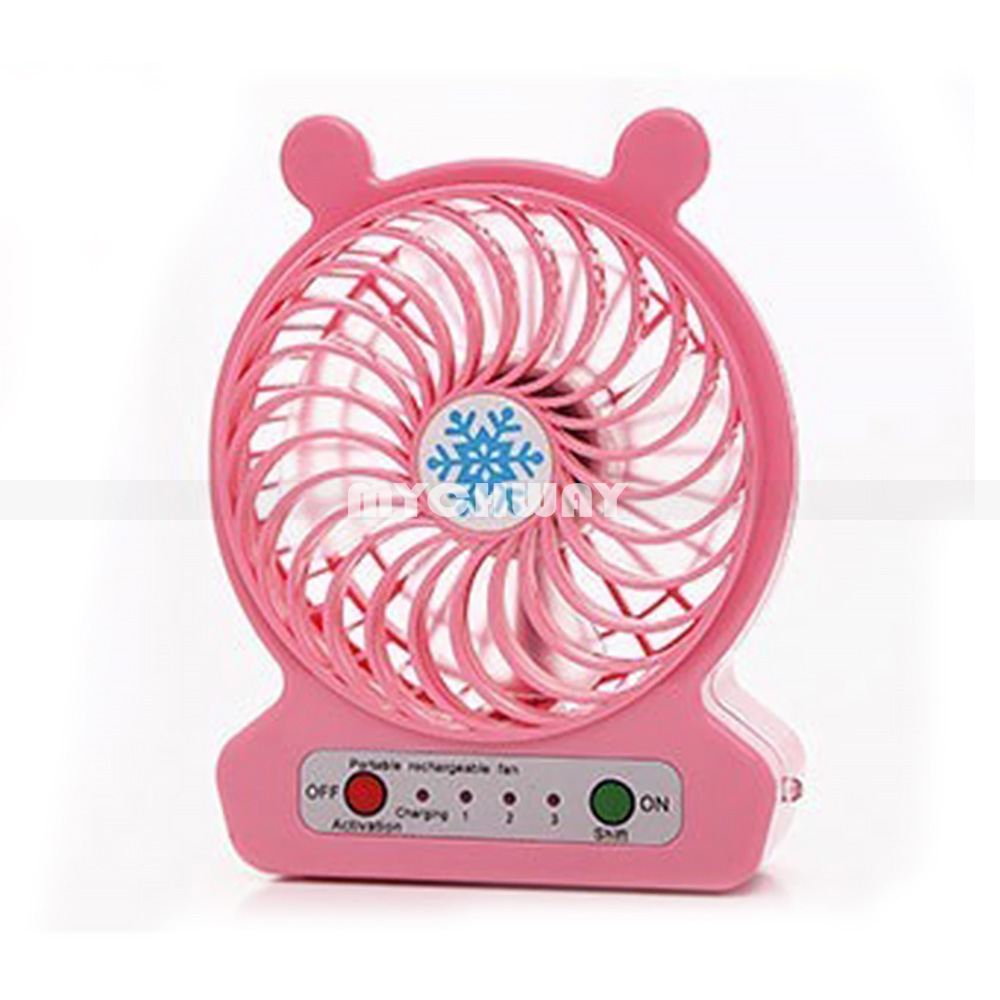 USB Fan Mini Portable Desktop Cooling Desk Quiet Fan
