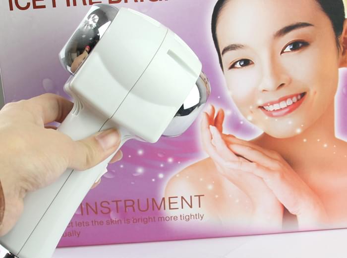 Warm Hot Thermal Cold Massager Facial Spa Firming Anti Aging Skin Care Device