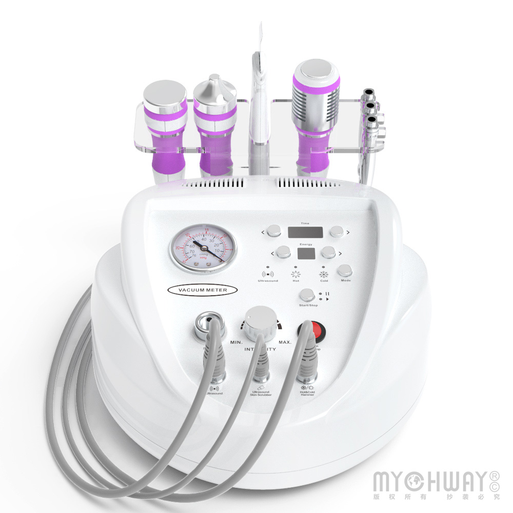 Ultrasonic Facial Microdermabrasion Skin Peeling Spatula Spa
