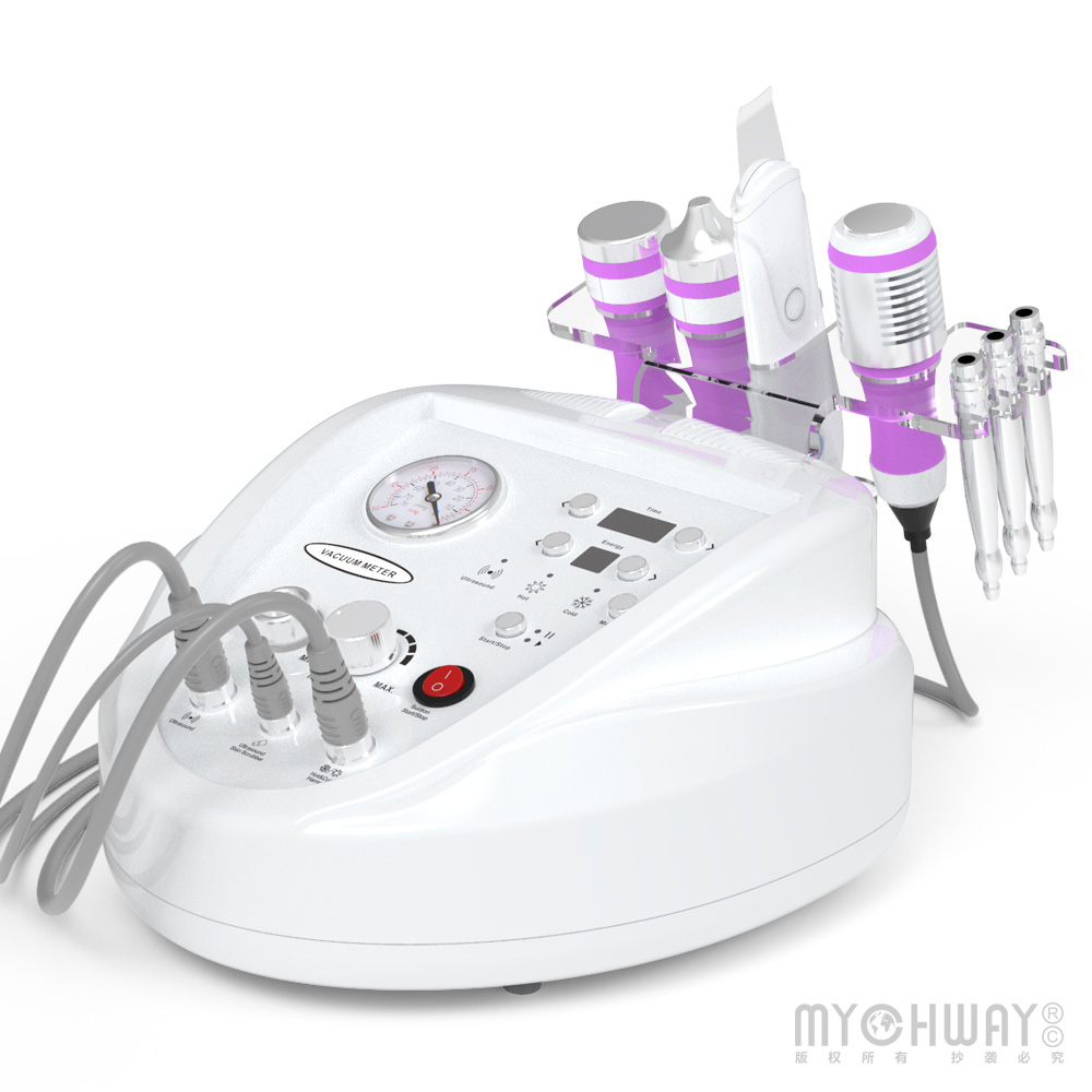 Ultrasonic Facial Microdermabrasion Skin Peeling Spatula Spa