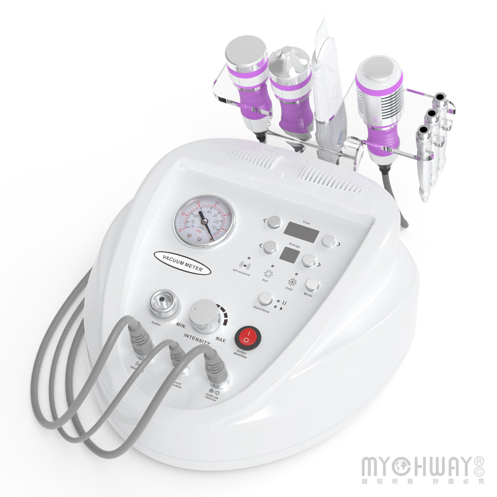 Ultrasonic Facial Microdermabrasion Skin Peeling Spatula Spa