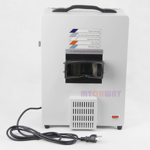   Machine Analyzer Magic Mirror UV Face Scanner Survey pd  