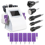 6 IN 1 Unoisetion Cavitation 3D RF Lipo Laser Machine
